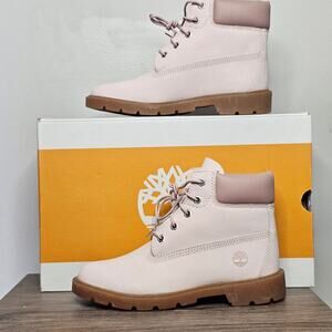 Timberland  6" Classic Water Resistant Boots Women's 7   Lt Pink NWT